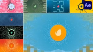 Videohive Logo Audio Spectrum for After Effects Logo Stings template preview