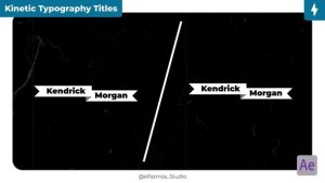 Videohive Kinetic Typography Titles | After Effects Project Titles template preview