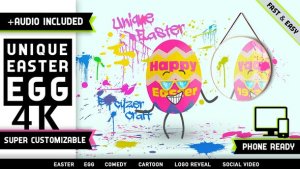 Videohive Easter Egg Logo Logo Stings template preview