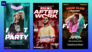 Videohive Club Flyer Instagram Reels 57941737 Openers template preview