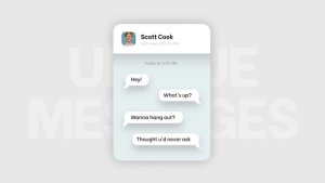 Videohive Unique Messages Titles template preview