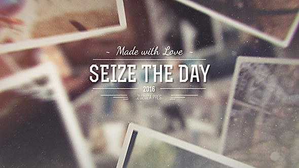 Videohive Seize the Day - Romantic Slideshow Video Displays template preview