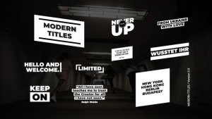Videohive Modern Titles 3.0 | After Effects Titles template preview