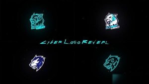 Videohive Cyber Logo Reveal 43429414 Logo Stings template preview