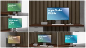 Videohive Apple Studio Display Mockup Product Promo template preview