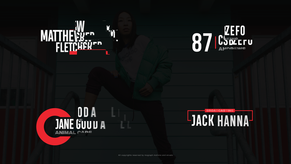Videohive Glitch Titles II Titles template preview