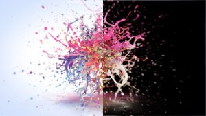 Videohive Colorful Paint Logo Reveal Video Displays template preview