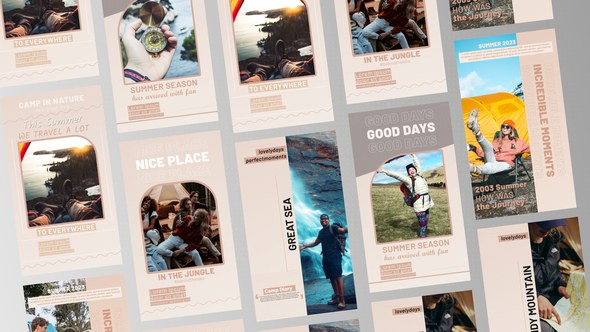 Videohive Summer Camp Stories 44768305 Product Promo template preview