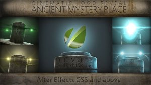 Ancient Mystery Place - Cinematic Logo Reveal Video Displays template preview