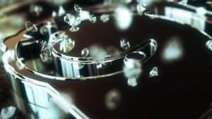 Silver Brilliants Logo Video Displays template preview