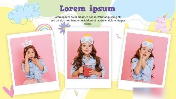 Videohive Birthday Slideshow 34599190 Video Displays template preview