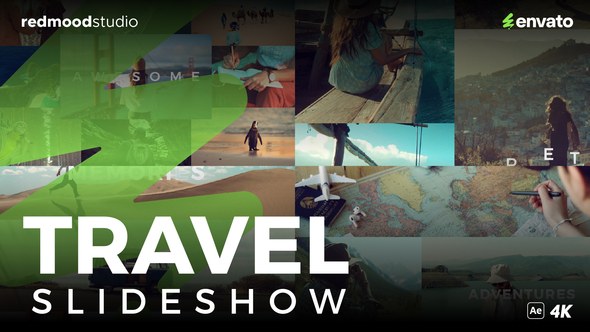 Videohive Travel Slideshow 56397611 Openers template preview