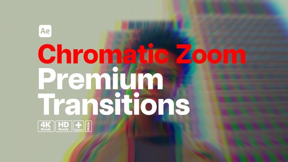 Videohive Premium Transitions Chromatic Zoom Elements template preview