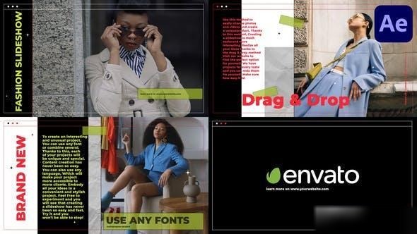 Videohive Fashion Scenes for After Effects Openers template preview