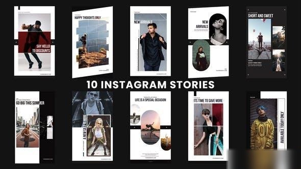 Videohive Instagram Stories V2 38444066 Openers template preview