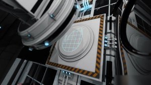 Videohive Sci-Fi Laser Scanning Logo Logo Stings template preview