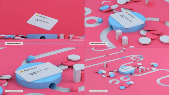 Videohive Credit Card Mockup 0.2 Product Promo template preview