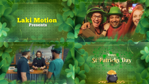 Videohive St Patrick's Day SlideShow Openers template preview