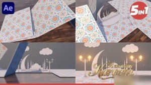 Videohive Ramadan Kareem Paperwork Openers Ramadan template preview