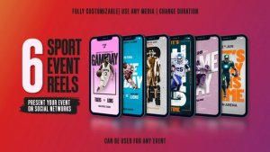 Videohive Event Vertical Reels Product Promo template preview