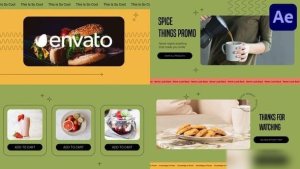 Videohive Spice Things Promo for After Effects Openers template preview