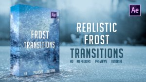 Frost Transitions Video Displays template preview