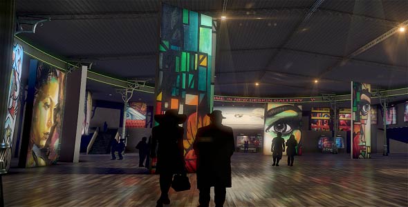 Videohive Design Gallery 20779349 Video Displays template preview