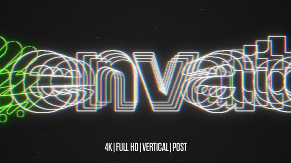 Videohive Glitch Logo Reveal 57256430 Logo Stings template preview