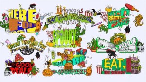 Videohive Halloween Titles Pack 59719029 Titles template preview