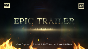 Videohive Epic Trailer 53575388 Elements template preview