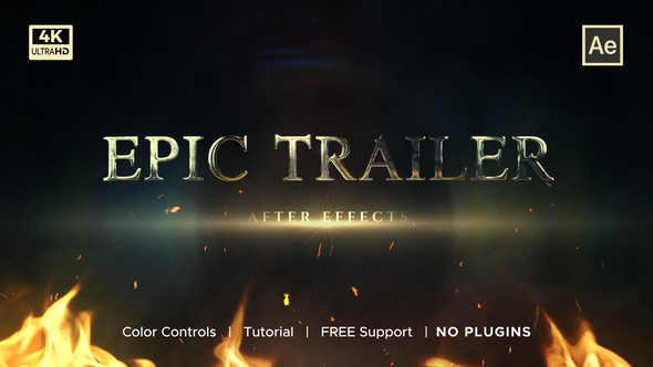 Videohive Epic Trailer 53575388 Elements template preview