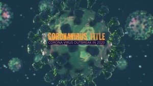 Videohive Coronavirus Title Titles template preview