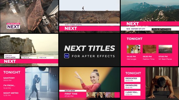 Videohive Next Titles Broadcast-packages template preview
