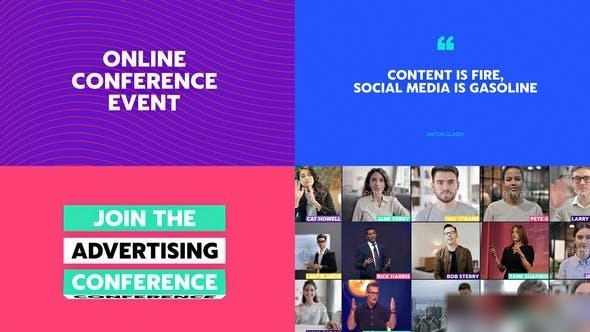 Videohive Corporate Online Event Openers template preview