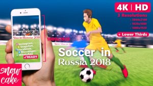 Videohive Soccer Openers template preview