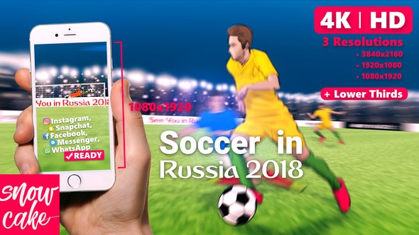 Videohive Soccer Openers template preview
