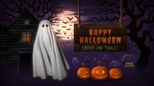 Videohive Halloween Ghost Intro Openers template preview