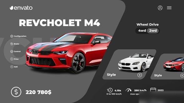 Videohive Car Rental Promo 45405166 Product Promo template preview