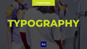 Videohive Aws Typo Project Titles template preview