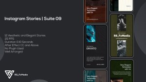 Videohive Instagram Stories | Minimal Floor | Suite 09 Product Promo template preview