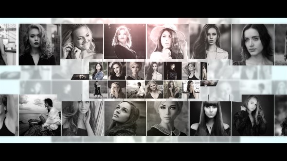 Intro Mulit Screen Logo Video Displays template preview