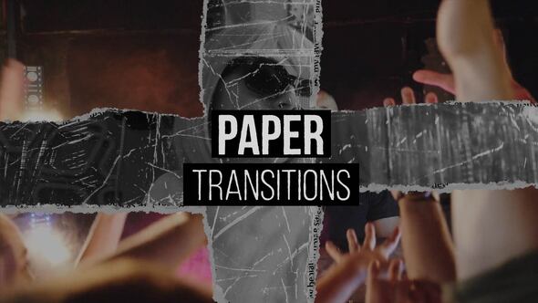 Videohive Paper Transition | 4K Elements template preview
