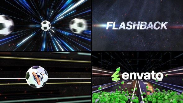 Videohive Soccer Bumper 3 (2 Bumpers) Logo Stings template preview