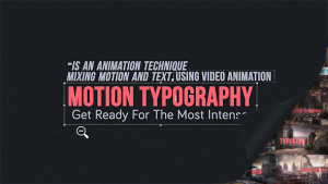 Videohive Motion Typography Glitch Titiles Openers template preview