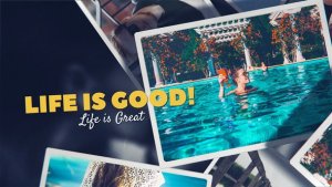 Videohive Upbeat Photo Collage Video Displays template preview