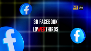Videohive 3D Facebook Like Banner Elements template preview