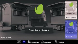 Videohive Food Truck Logo Logo Stings template preview