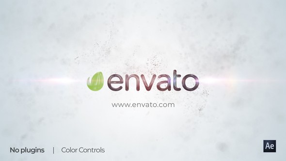 Videohive Clean & Simple Particles Logo Reveal Logo Stings template preview