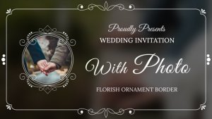 Videohive Wedding Invitation with Photo Elements template preview