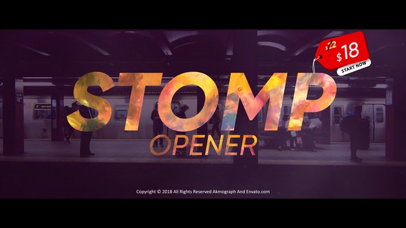 Videohive Stomp Opener 23040788 Openers template preview